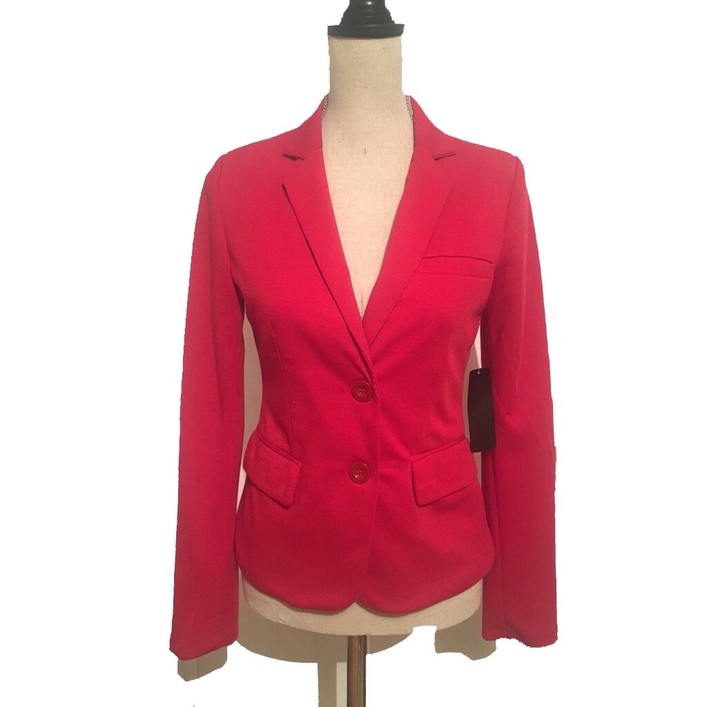Red blazer